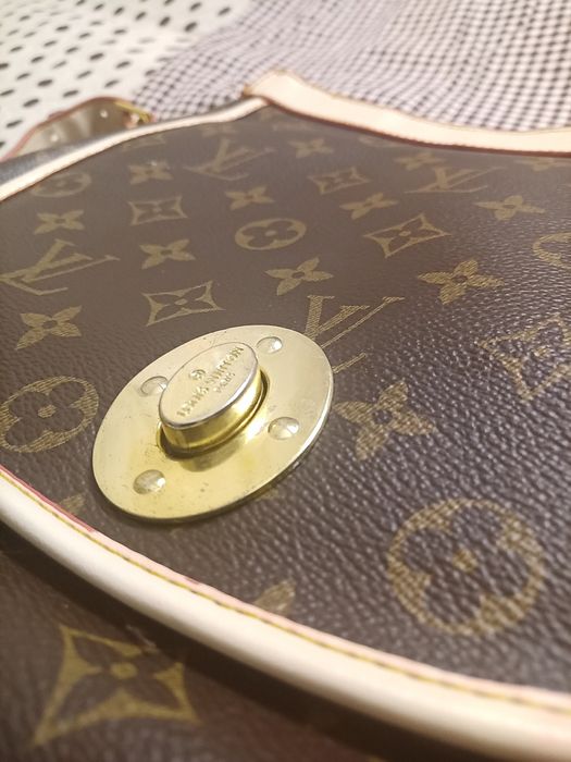 Сумка через плечо Louis Vuitton Коричневая парусина