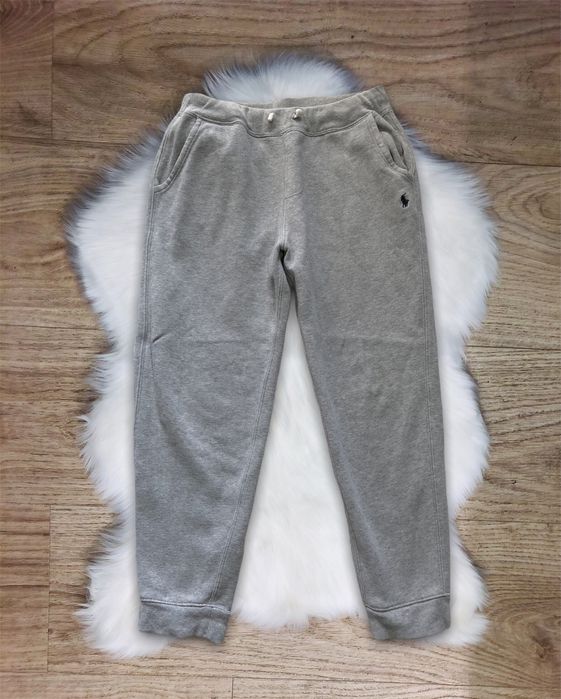 Spodnie dresy Polo Ralph Lauren rozmiar M 150 cm szare