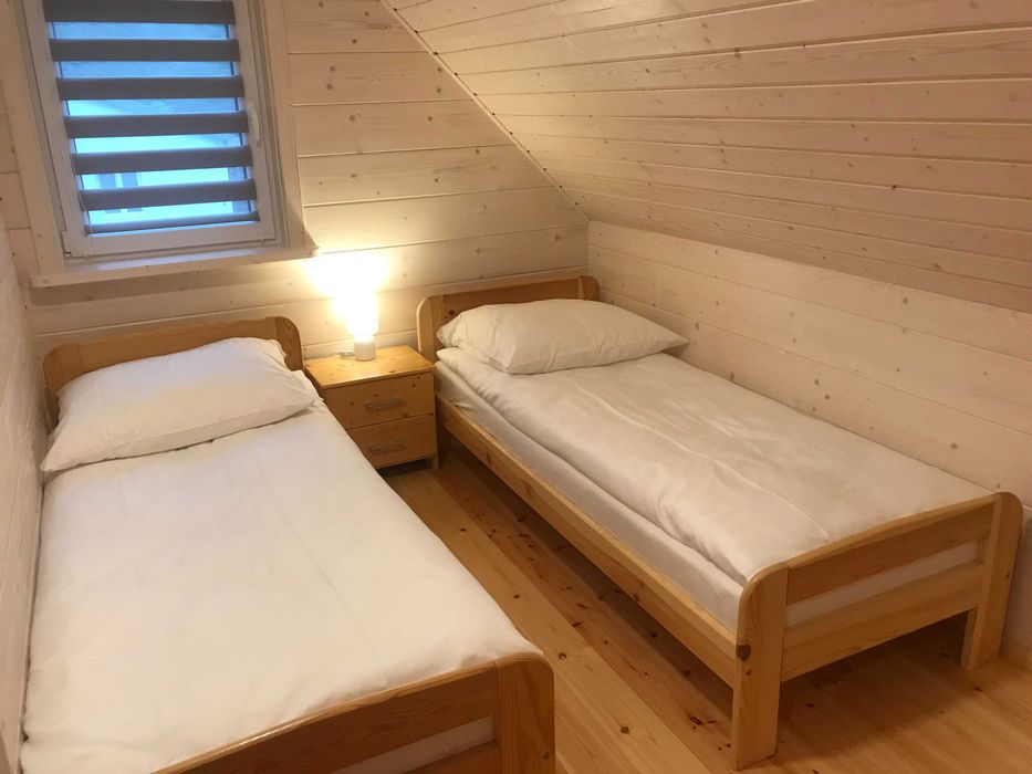Mazury -  całoroczne domki 4-8 os. jezioro plaża łowisko las