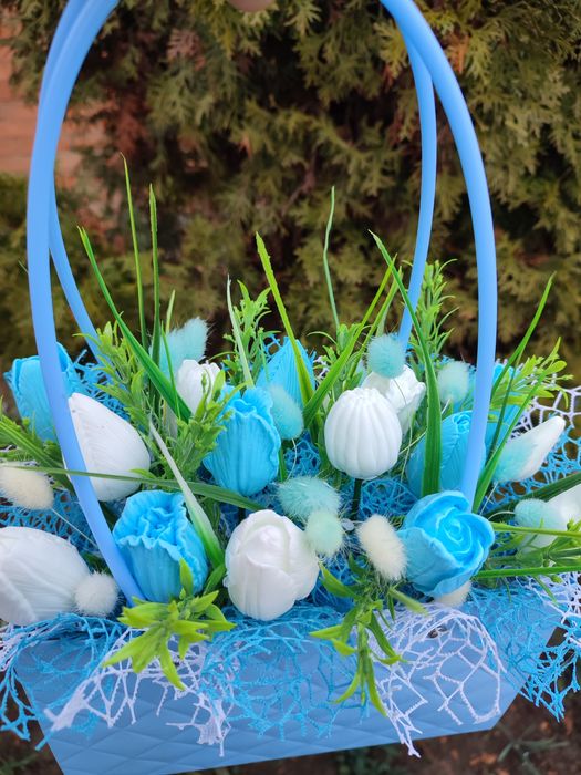 Мило ручної роботи (Букет з тюльпанів)