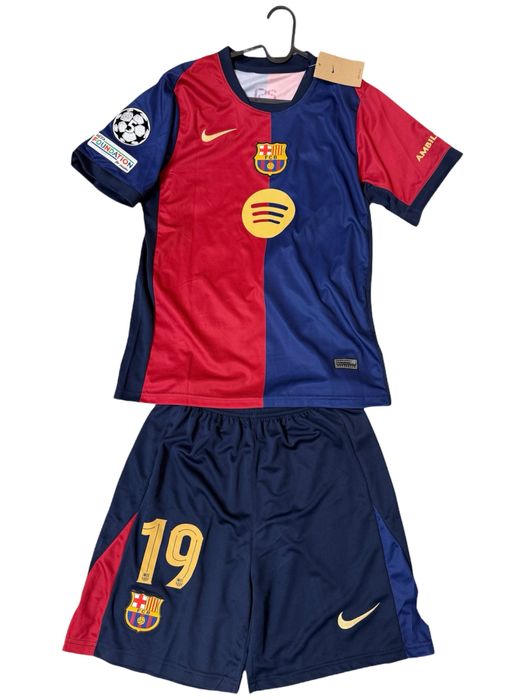 Strój piłkarski FC Barcelona | Wersja domowa  | Lamine Yamal | Nowy!