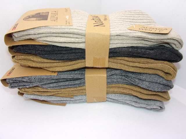 3x Skarpety z wełny Alpaki 39/43. Art ZCM-9171,