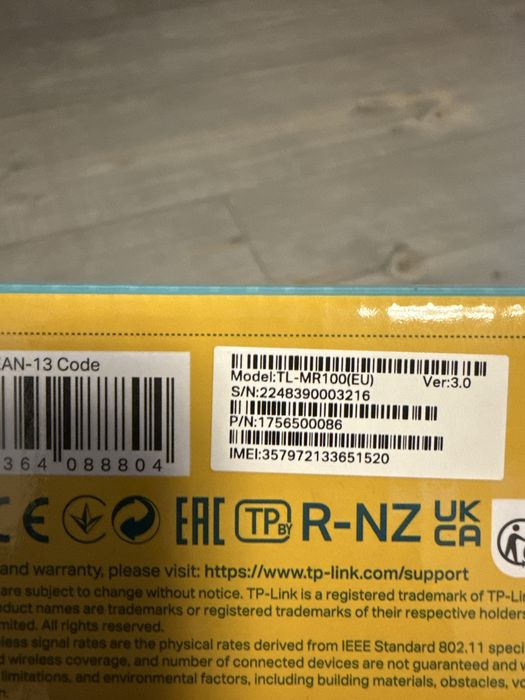 Router 4g LTE tp-link tl-mr100 stan idealny