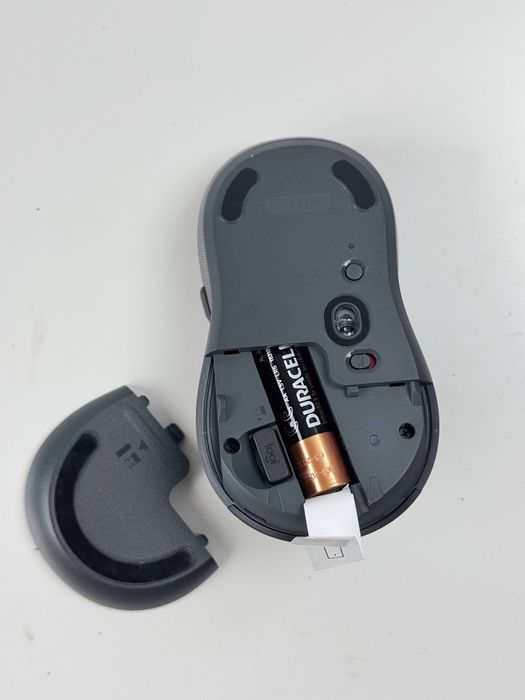 Бездротова оптична миша Logitech Signature M650 L Left Graphite - Bluetooth / USB-приймач, розмір для великих рук, коліщатко розумного прокручування