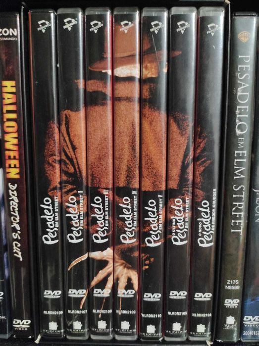 RARO – Coleção “Pesadelo em Elm Street” (8 DVDs)