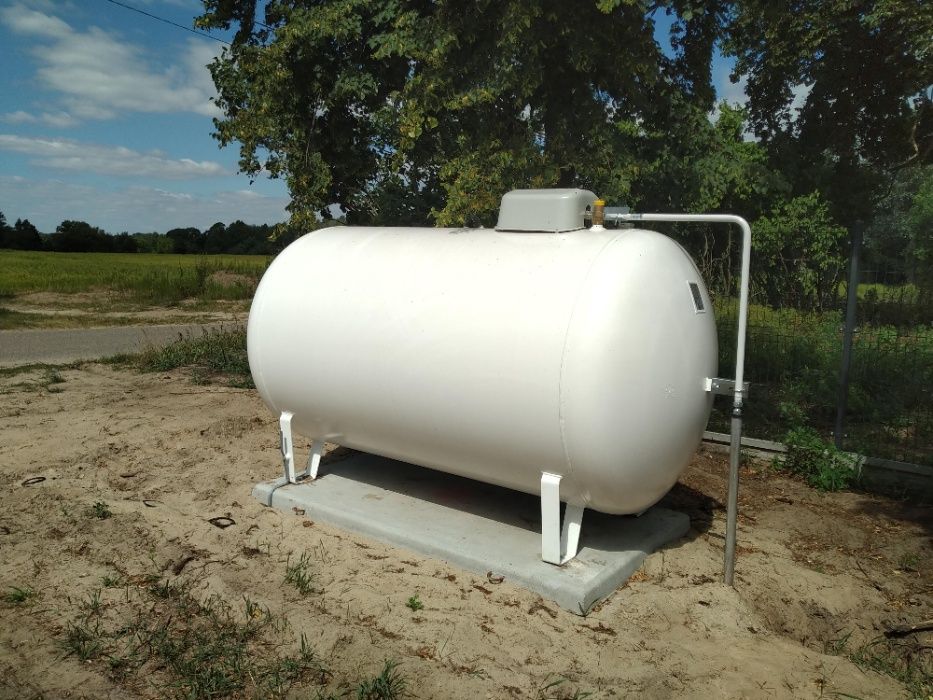 Zbiornik na gaz płynny LPG propan 3600L naziemny