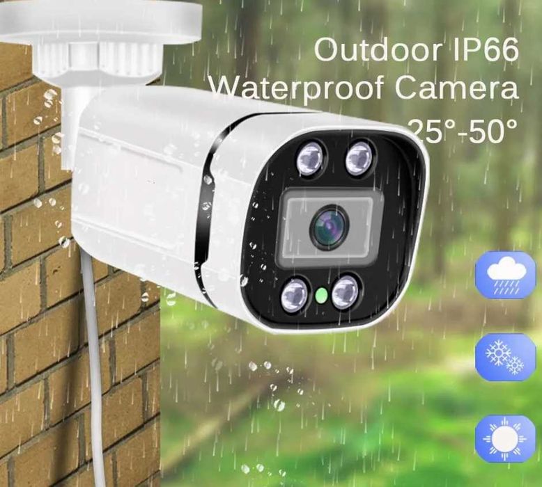 Уличная IP-камера  реальные 4Мегапикселя  — Процессор HiSilicon Hi3516,  Честные 25 к/с,  (ONVIF/RTSP) совместимость  Dahua/Hikvision.