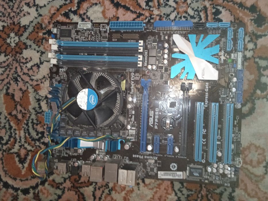 Комплект  мать проц i5 760 ОЗУ 8gb