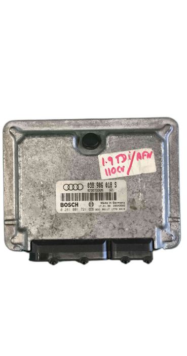Centralina Motor / ECU AUDI A4 B5 1.9 TDI (81 kW / 110 cv) [10.1995 - 11.2000] 038906018S (OEM) | 0281001721 (OEM)