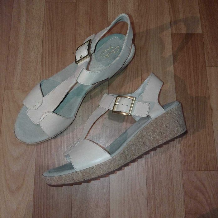Босоножки р. 40-41 кожаные
