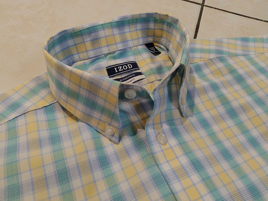 IZOD USA - NOWA! Markowa Koszula Męska rozmiar L