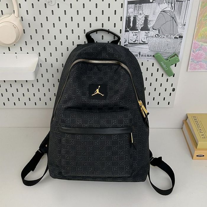 Рюкзак Nike Jordan Monogram Найк джордан с бирками сумка (Black/Gold)