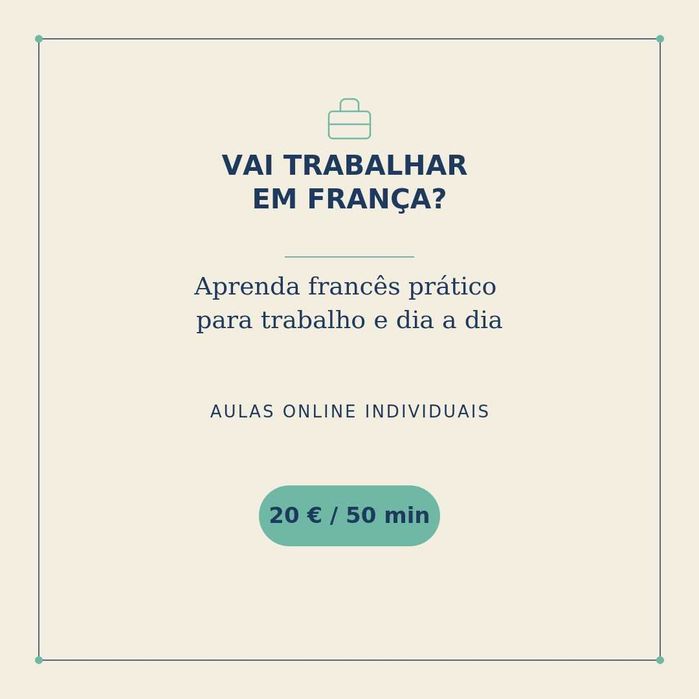 Aulas Online de Francês e Português Europeu desde 12 €