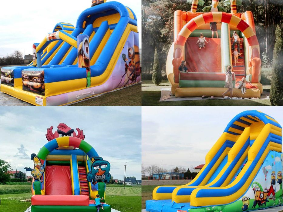 Wynajem zjeżdżalni dmuchanych, dmuchaniec, atrakcje dla dzieci, piana