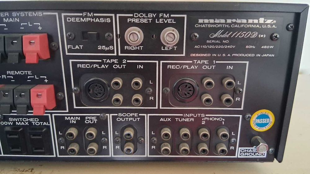Amplificador Marantz 1150 D