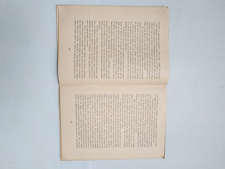 Livro A Cartilha Maternal e a Fisiologia de 1954