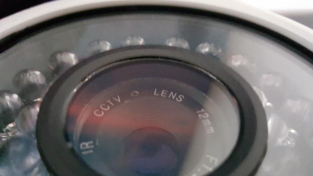 camera lente 12mm visão noturna 100m 1200 linhas sensor sony camara