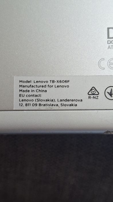 Tavlet Lenovo X606F 10,3°
