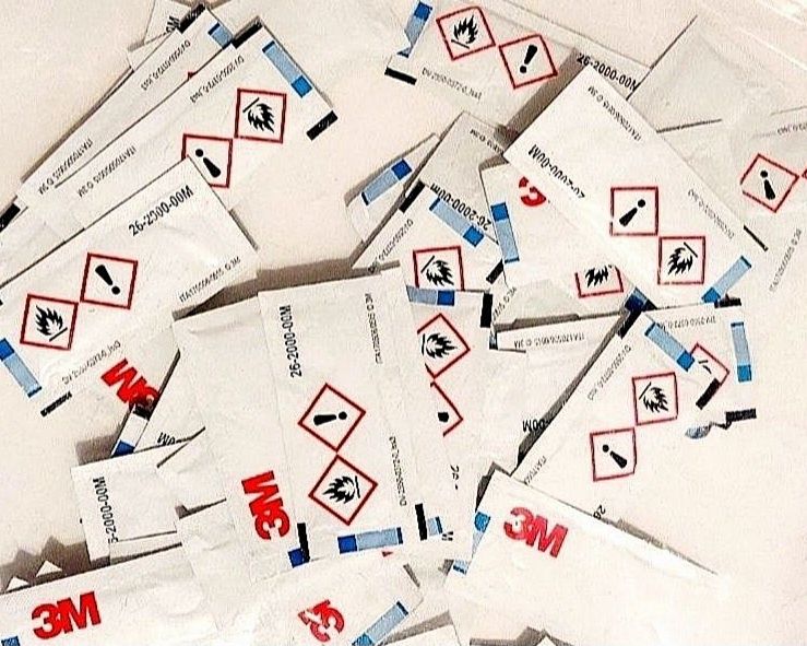 Chusteczki do okularów 100 sztuk