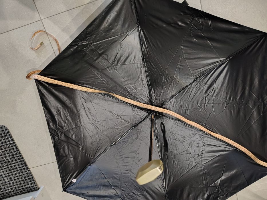 Parasolka mała kompaktowa czarna