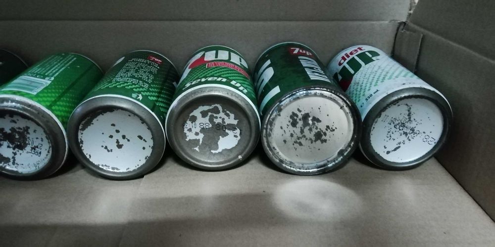 Coleção de Latas antigas 7 Up - Anos 80 e 90-Lote de 15 especiais
