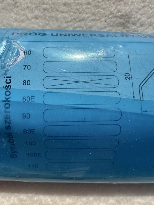 Próg uniwersalny DRE 80 cm – listwa progowa