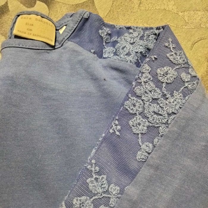 Camisola de manga comprida com bordado - tamanho 2/3 anos