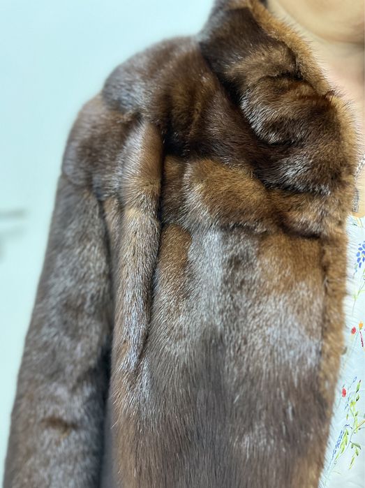 Норкова шуба коротка 48-50 (L)