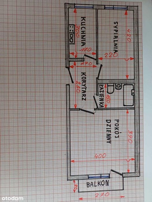 Mieszkanie na sprzedaż – Jarocin, ul. Moniuszki | 37,8 m² | okazja