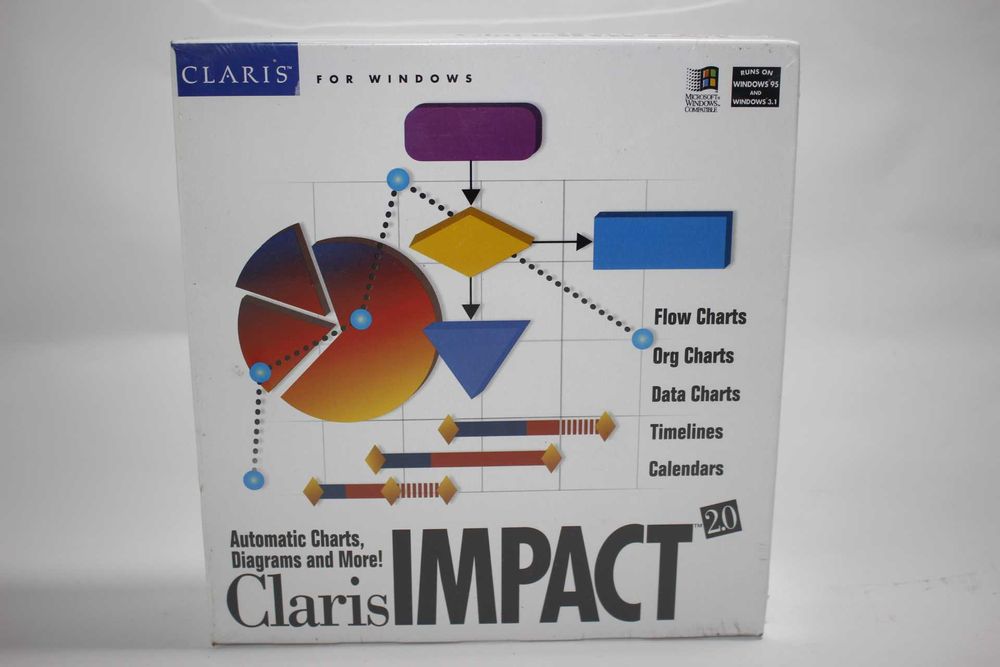 Programs / Software - CLARIS - For Windows 95 and Others - New64550559584770122
