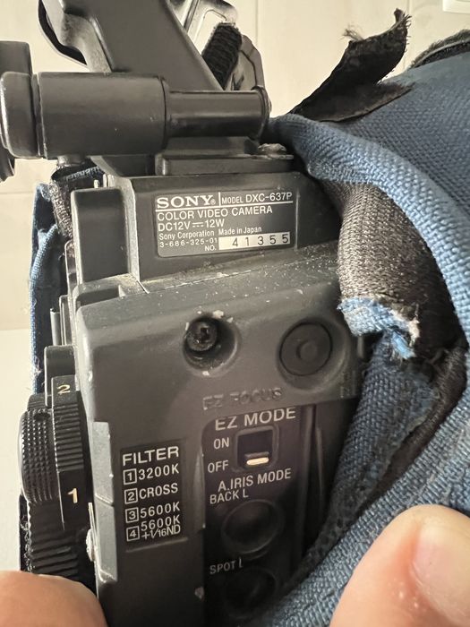 Sony broadcast camera