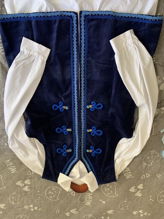 Strój ludowy męski - góralski, kujawski, ręcznie szyty, rozm. (54) XL