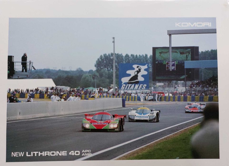 Posters de carros 1mx0.70m 4 unidades
