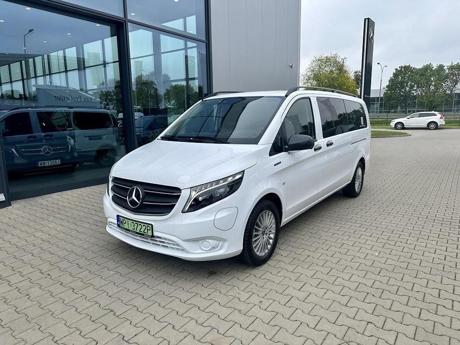 Mercedes-Benz eVito  KARAWAN, 116km, bateria 60kwh, zasięg do 300km ledy, kamera