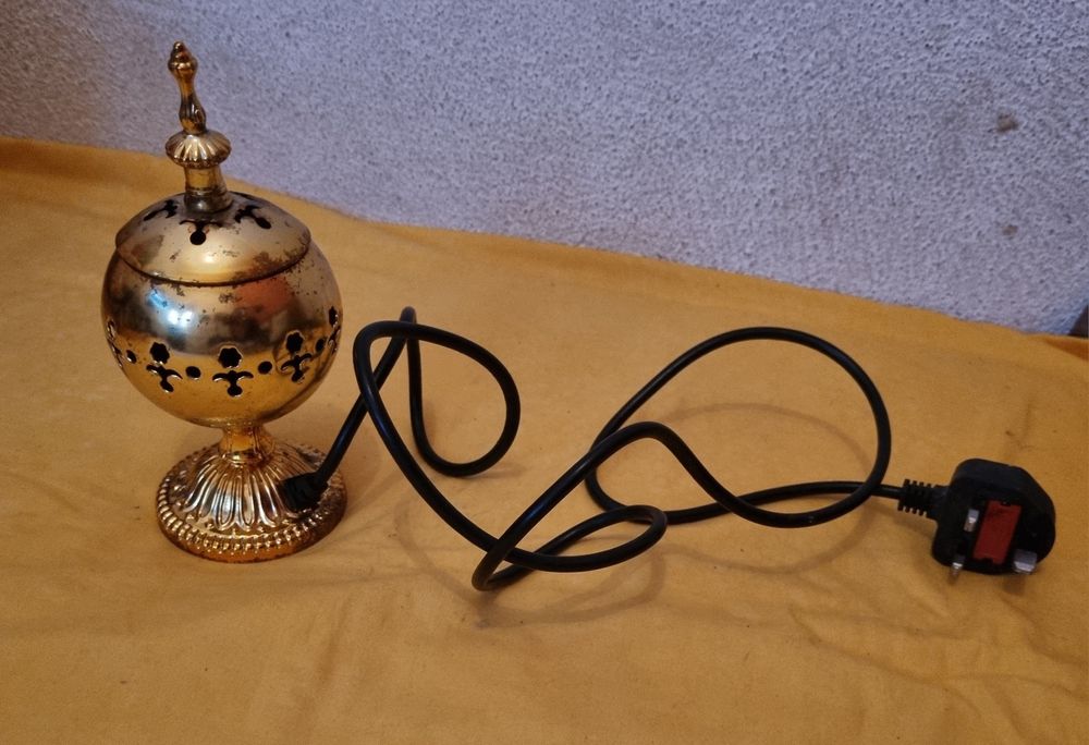 Queimador Antigo para Decoração