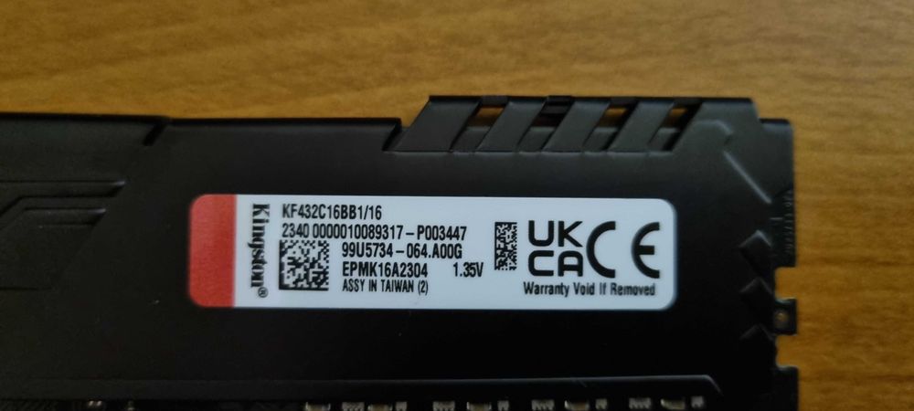оперативная память kingston fury ddr4 3200 16384mb - купить