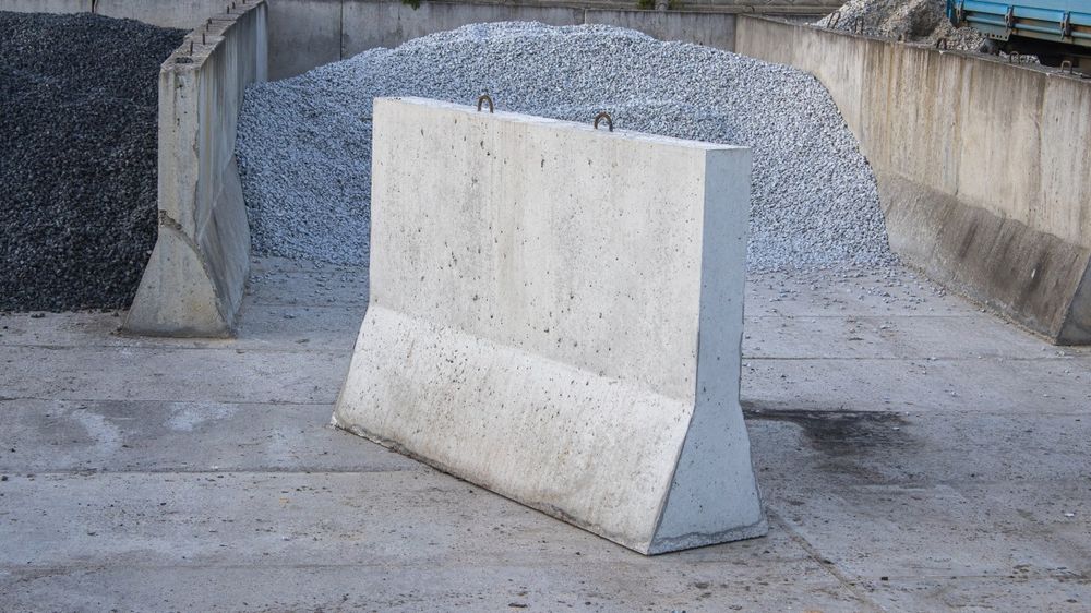 Sciana oporowa bloki betonowe lego silos zasieka