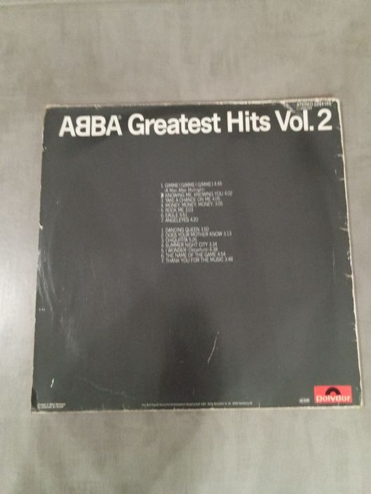 Płyty winylowe ABBA Greatest Hits Vol. 2 oraz MADONNA True Blue