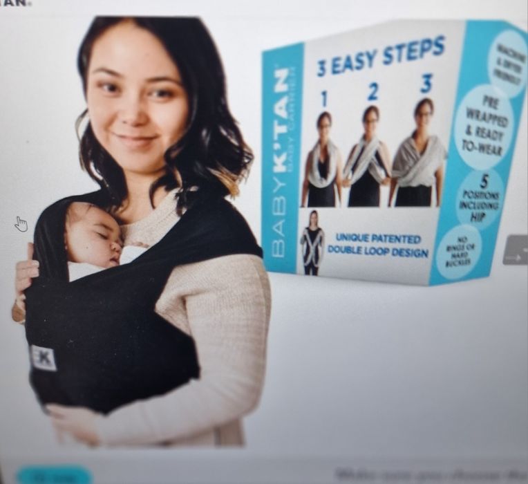 Marsúpio pano Baby K'tan