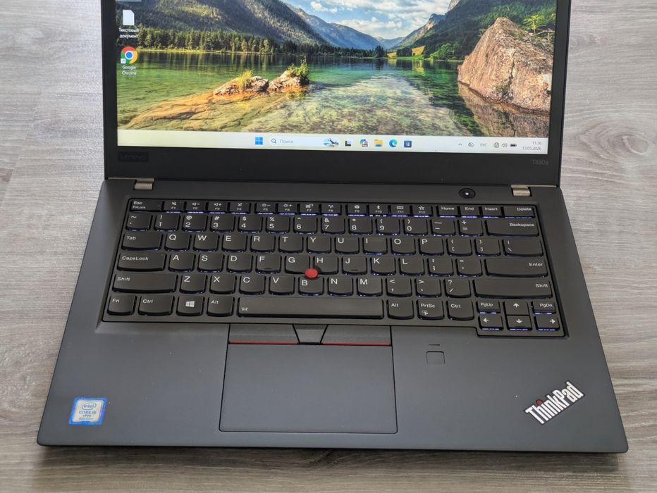 Ноутбук Lenovo t480s i5 8350u 8/256ssd 14.1 Full hd ips