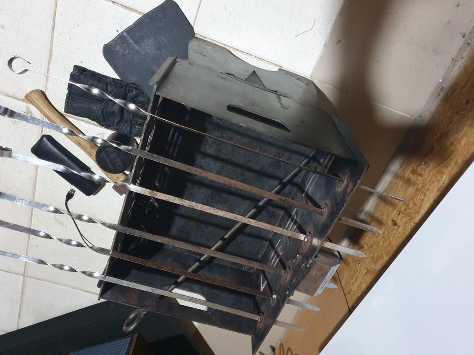 Мангал с приводом мотора  5V 1/2А від USB