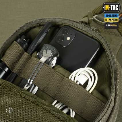 M-Tac сумка-кобура тактична Buckler Bag Elite Hex Black, Coyote, Olive