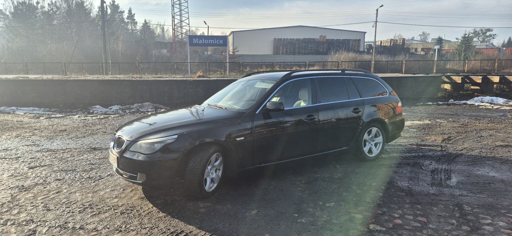 BMW E61 525d 2008r Automat Android Auto Nowe opony Opłaty do 04.2026