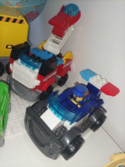 Vendo Carro Policia Chase e Camião Bombeiros Marshall