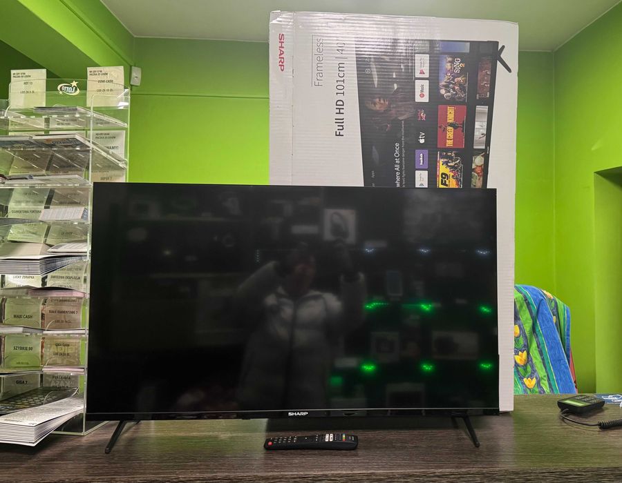 Telewizor Sharp 40FH2EA LED 1920x1080 FHD DVB-T2 Android TV Super Stan