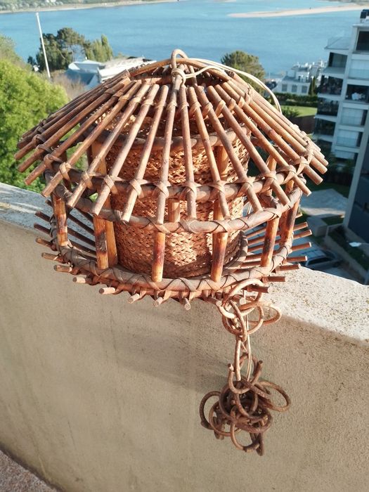 Do you want 1 rustic vintage lamp? Lamp Verga Straw 15E-Jar 12E From 2E64729511259137120