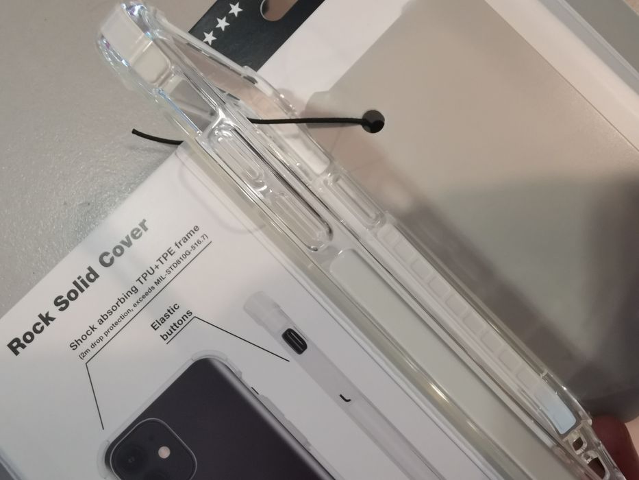 Etui plecki case nakładka do Apple Iphone 12 mini Przeżroczyste