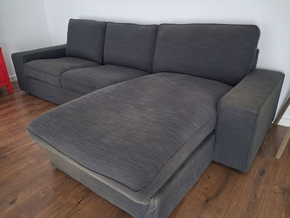 Sofa 3 lugares com chaise longue