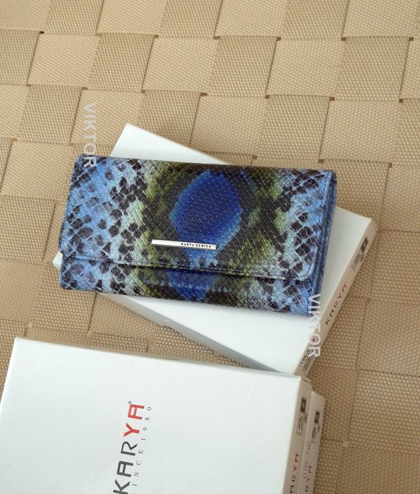 Кожаный женский кошелек KARYA 1146. Турция. Шкіряний гаманець