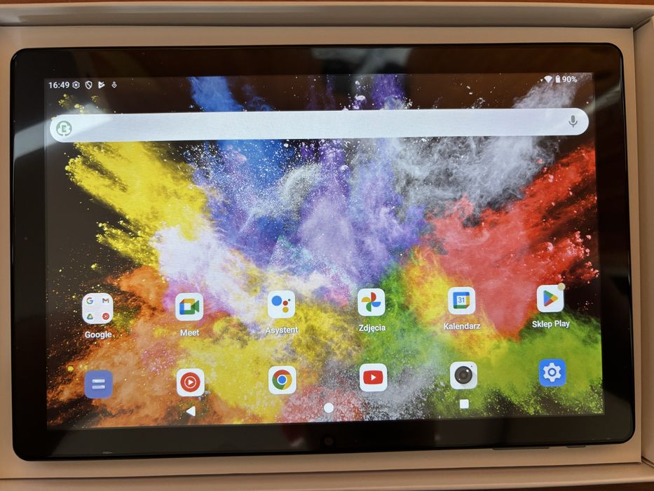 Tablet 10,1 cala Clerander Android 15 - 128 GB + 12 GB RAM + Etui NOWY